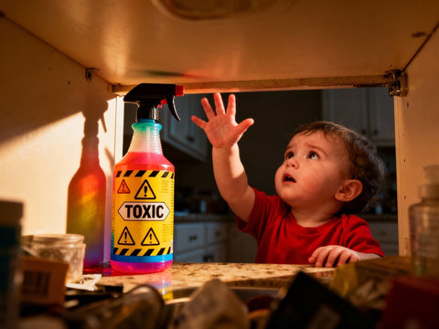 Poisoning America's Children: How Cleaning Products Send 267,000 Kids to the ER—And the Industry Doesn't Care