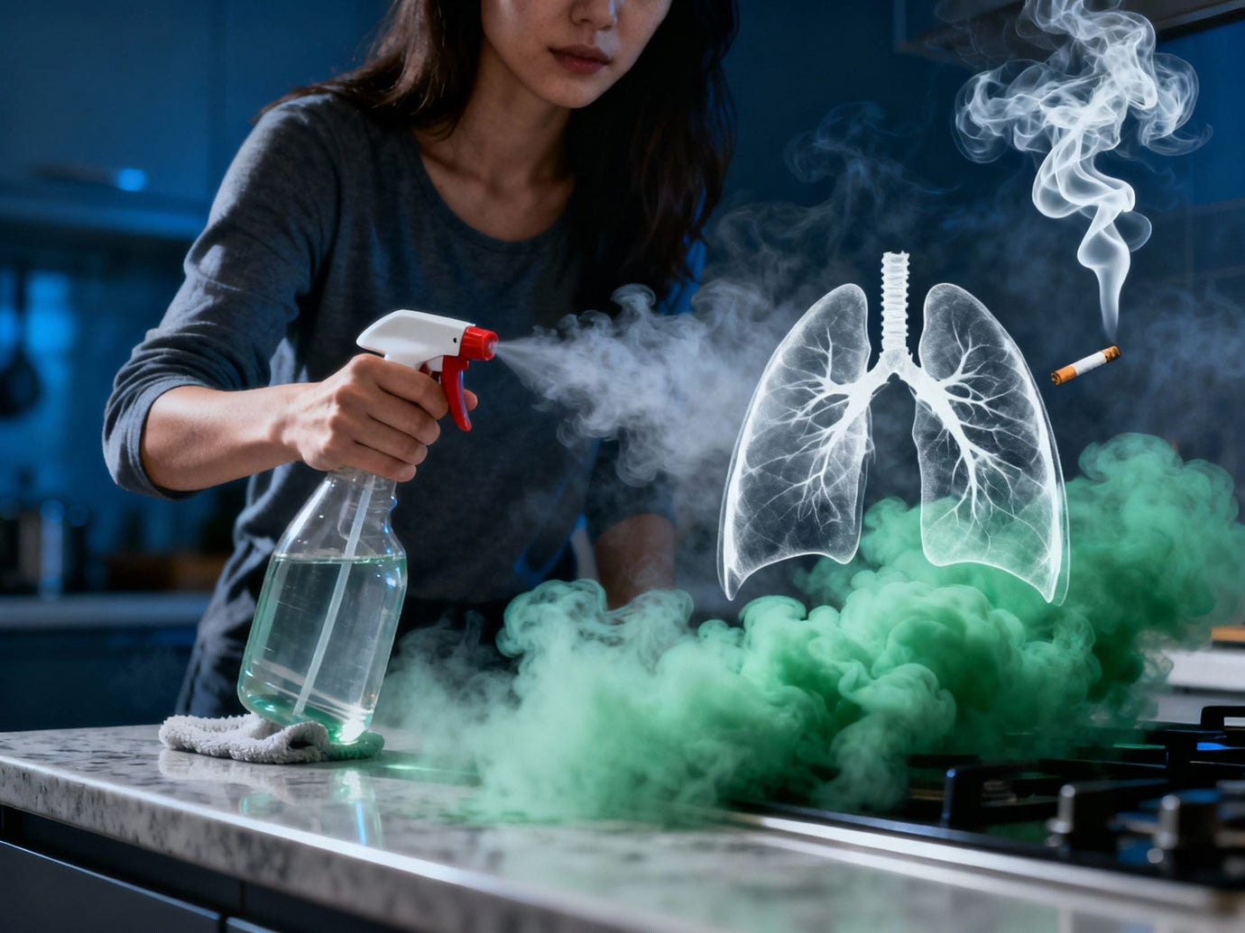 Cleaning Products Are the New Cigarettes: How Your Home Is Giving You Cancer and COPD