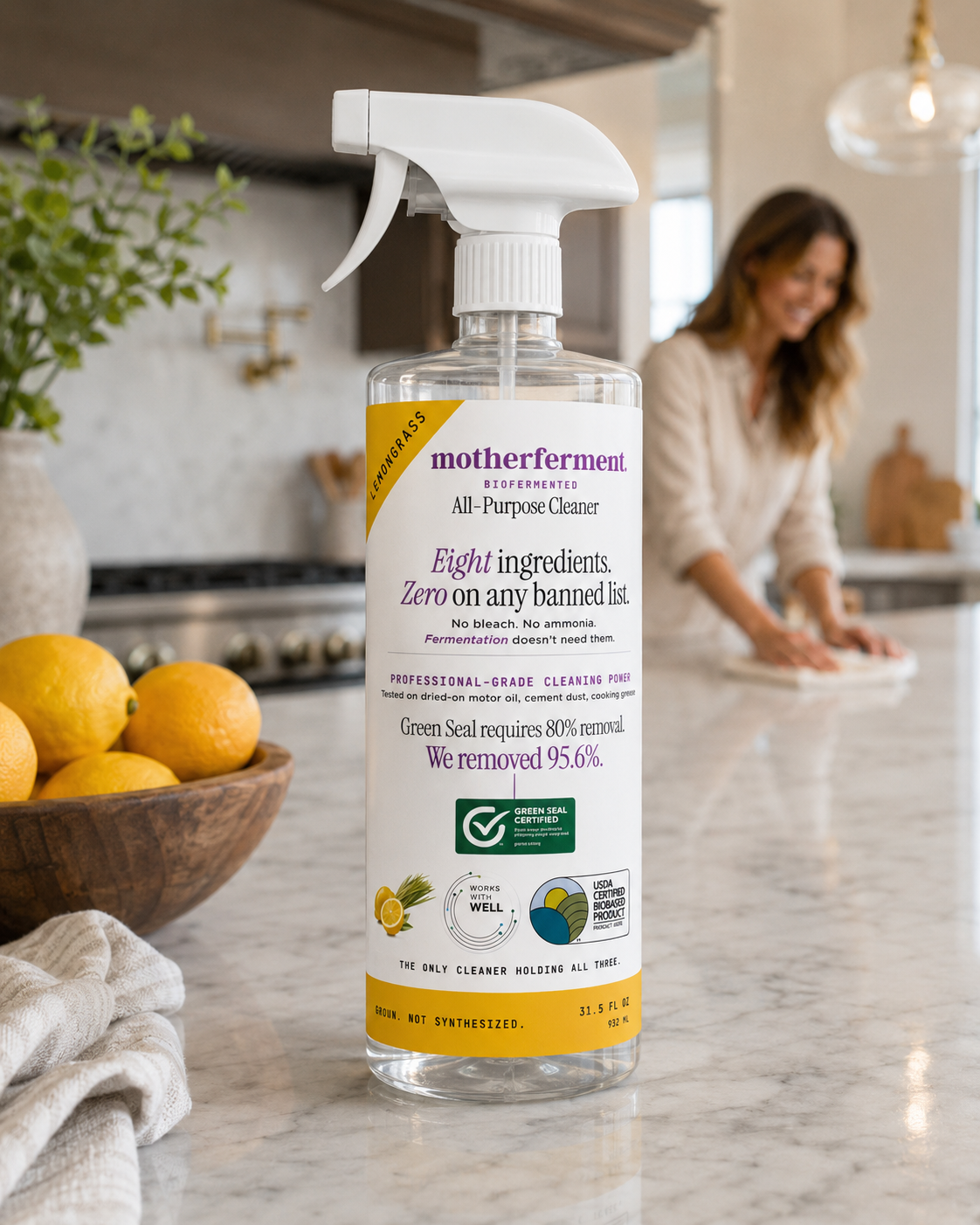 Motherferment — The Spray, 31.5 oz, Lemongrass